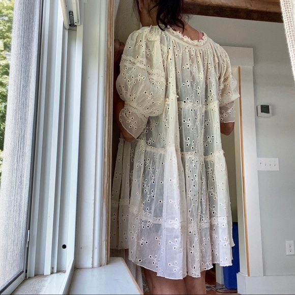 Free People eyelet dress/top - Picture 5 of 12